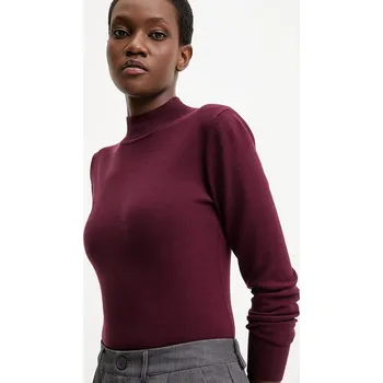 Dámský svetr Answear.LAB wf2407.2.FKK burgundské S