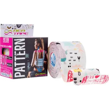 Tejpovací páska Rea Tape Pattern - páskové náplasti pro kineziologické tejpování (5cm x 5m) forest