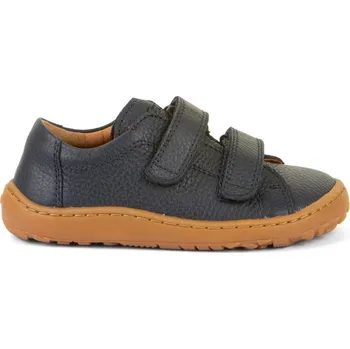 Chlapecké tenisky FRODDO TENISKY BASE LEATHER D-VELCRO Dark Blue | Dětské barefoot tenisky