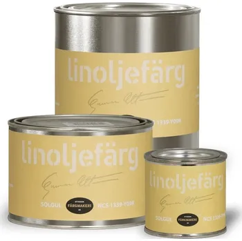 barva na zeď Ottosson Färgmakeri Lněná barva, Sunny yellow, Solgul, NCS 1339-Y09R Balení: 1 l