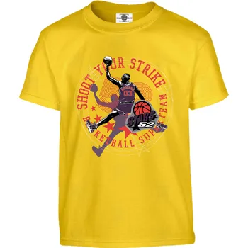 Pánské tričko Tričko Stars 52 Druh: Dětské, Barva: Žlutá, Velikost: 146-L