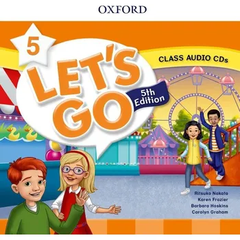 Cizojazyčná kniha Let's Go Fifth Edition 5 Class Audio CDs