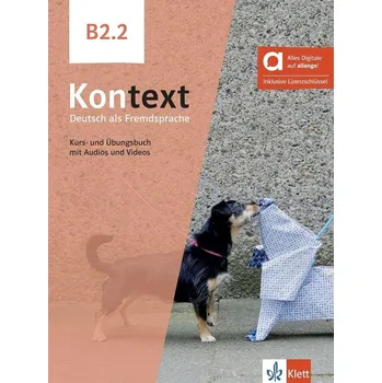 Kontext 2 (B2.2) – Hybride Ausgabe – Kurs./Übungsbuch Teil 2 + MP3/Video allango.net + Lizenz (24 Monate)