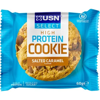 USN Protein Cookie 60 g Příchuť: slaný karamel
