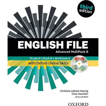 Anglický jazyk English File Third Edition Advanced Multipack B with iTutor DVD-ROM and Oxford Online Skills