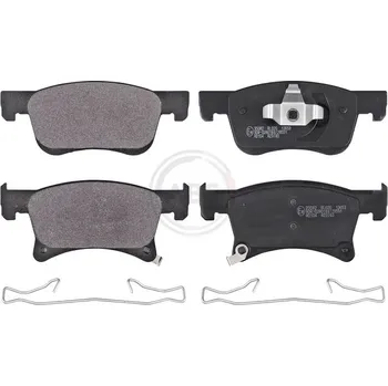 Brzdová destička Sada brzdových destiček, kotoučová brzda A.B.S. 35082