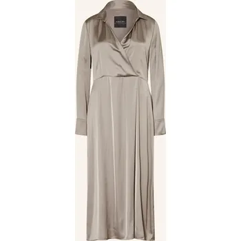 Dámské šaty Marc Cain Dámské Saténové Šaty V Zavinovacím Vzhledu, 836...