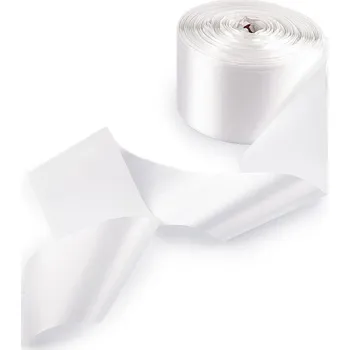 Stuha Stuha k výrobě šerpy, mašlí šíře 12 cm vhodná k psaní textu a potisku Varianta: 1 bílá, Balení: 1 m