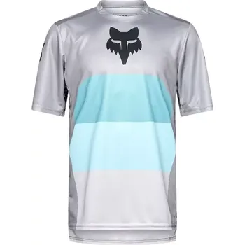cyklistický dres Fox Ranger Grid Jersey S steel grey