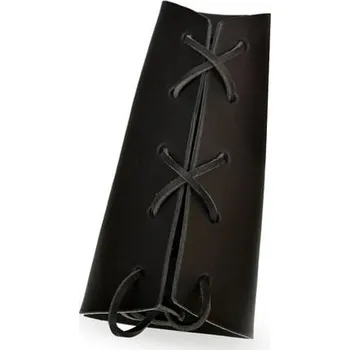 Karnevalový kostým imago Kožený nátepník Hraničář, barva hnědá