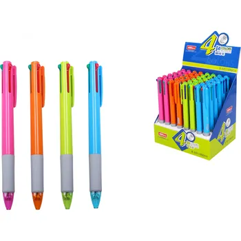 Propiska vícebarevná 0,7mm (4 barvy), kuličkový mechanismus varty