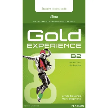 Anglický jazyk Gold Experience B2 eText Student Access Card