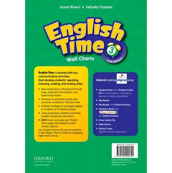 Anglický jazyk English Time 2nd Edition 3 Wall Charts