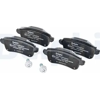 Brzdová destička Sada brzdových destiček, kotoučová brzda DELPHI LP3283