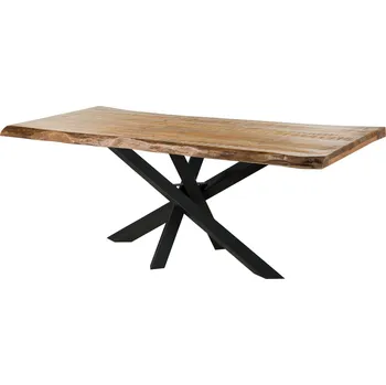 Jídelní stůl Jídelní stůl mango 180x90x79 přírodní lak/nohy Mikado antracit matný METALL 5