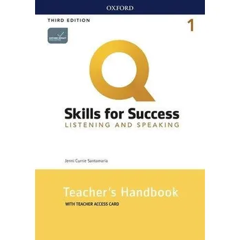 Anglický jazyk Q Skills for Success 1 Listening & Speaking Teacher's Handbook with Teacher's Access Card, 3rd