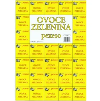 Volný čas Ovoce, zelenina - Najdi dvojici (pexeso)