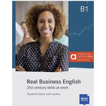 Anglický jazyk Real Business English B1 – Hybrid Edition – Student’s Book + MP3 allango.net + License (24 Months)