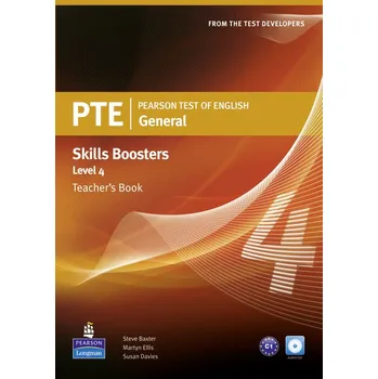 Kniha PTE General Skills Boosters 4 Teacher's Book and CD Pack