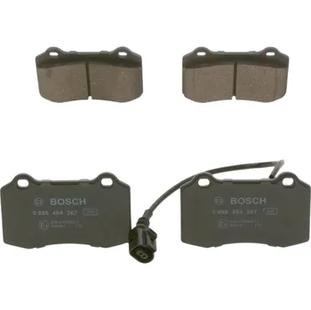 Brzdová destička Sada brzdových destiček, kotoučová brzda BOSCH 0 986 494 367