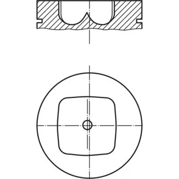 Píst motoru Píst MAHLE 043 PI 00114 000