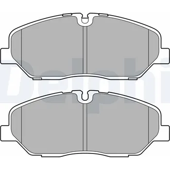 Brzdová destička Sada brzdových destiček, kotoučová brzda DELPHI LP3683