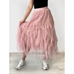 Dámská sukně v zajímavém střihu PINK, VELIKOST UNI ( S, M , L )