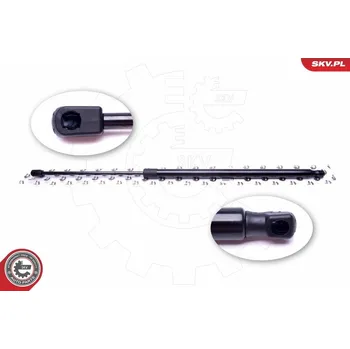 Příslušenství karosérie Pneumatická pružina, zavazadlový / nákladový prostor ESEN SKV 52SKV461