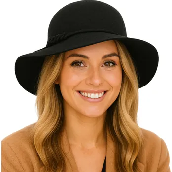 Klobouk Mayser Janell černá L