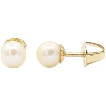 Náušnice Zlaté náušnice na šroubek