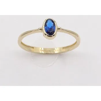 Prsten Zlatý prsten se zirkony