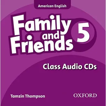 Anglický jazyk Family and Friends American English 5 Class Audio CDs /2/