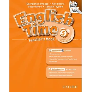 English Time 2nd Edition 5 Teacher's Book + Test Center CD-Rom and Online Practice Pack