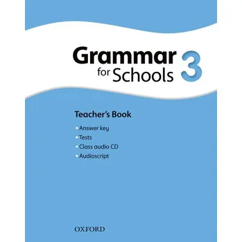 Anglický jazyk Oxford Grammar for Schools 3 Teacher's Book with Audio CD