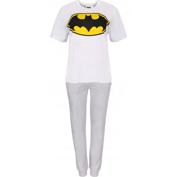 Dámské noční prádlo Bavlněné pyžamo s krátkým rukávem BATMAN L