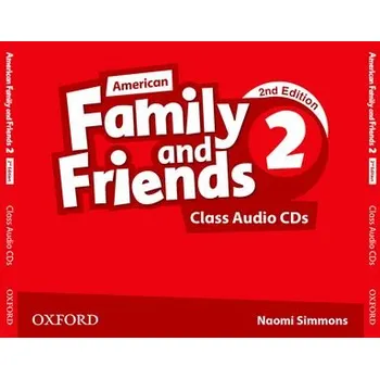 Anglický jazyk Family and Friends American English Edition Second Edition 2 Class Audio CDs /3/
