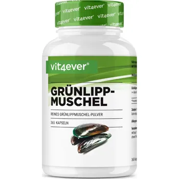 Speciální výživa Vit4ever Slávka zelenoústá, 1800 mg, 365 kapslí