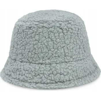 Čepice Čepice Dámská Módní Zimní Klobouk BERÁNEK Bucket Hat ŠEDÁ Pako Jeans
