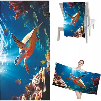 Osuška Plážová osuška Cotton world 140 cm mikrovlákno