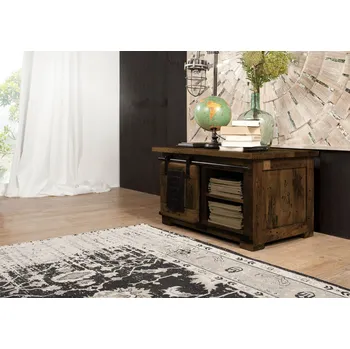 Komoda Komoda Mango 76x51x46 hnědá lakovaná IRON