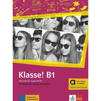 Německý jazyk Klasse! 3 (B1) – Hybride Ausgabe – Kursbuch + MP3/Video allango.net + Lizenz (24 Monate)