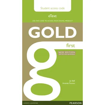 Cizí jazyk Gold First 2015 eText Student Access Card