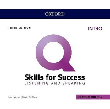 Kniha Q: Skills for Success Intro Listening & Speaking Class Audio CDs /3/, 3rd