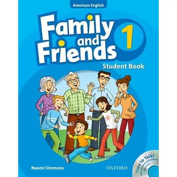 Anglický jazyk Family and Friends American English 1 Student's Book CD Pack