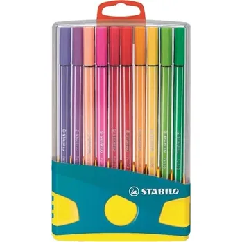 Fixa STABILO Pen 68 ColorParade modrá/červená závěsné