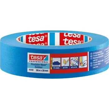 Páska maskovací, odstranitelná do 26 týdnů, 50 m x 25 mm, modrá, 4440, TESA