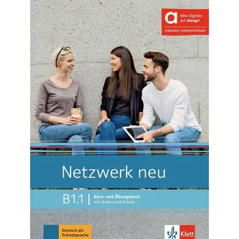 Kniha Netzwerk neu B1.1 – Hybride Ausgabe – Kursb./Übungsbuch Teil 1 + MP3/Video allango.net + Lizenz (24 Monate)