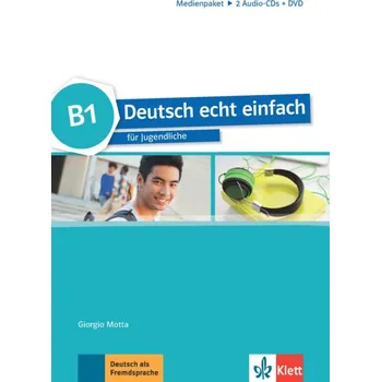 Německý jazyk Deutsch echt einfach! 3 (B1) - Medienpaket (2Audio CD + DVD)