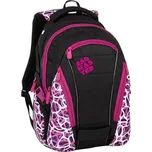 Bagmaster Studentský batoh BAG 9 C PURPLE/WHITE/BLACK