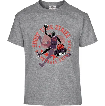 Pánské tričko Tričko Stars 52 Druh: Dětské, Barva: Šedá, Velikost: 158-XL